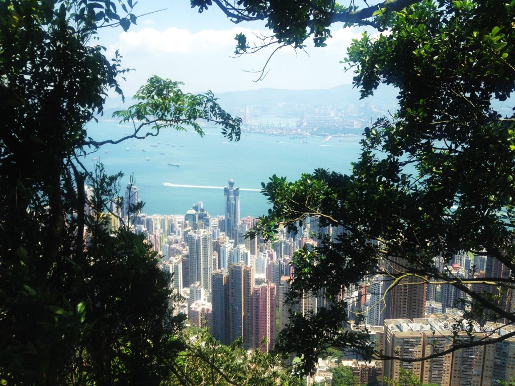View from Lugard Road, Hong Kong