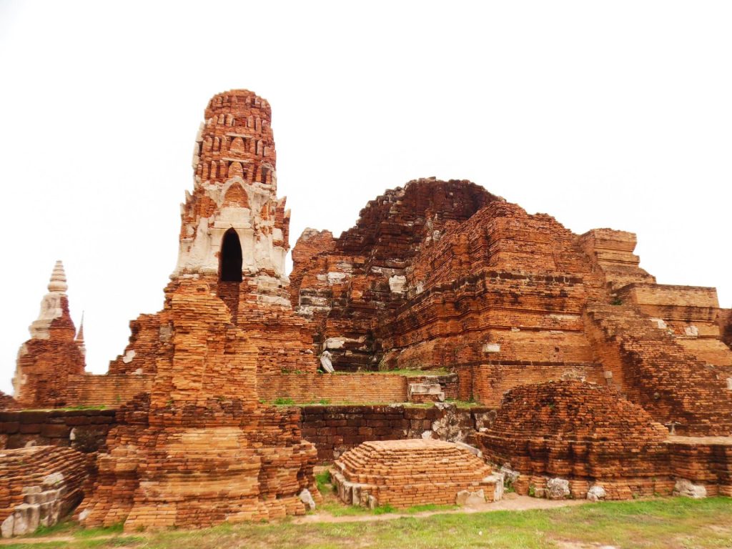 The ancient city of Ayutthaya in Thailand