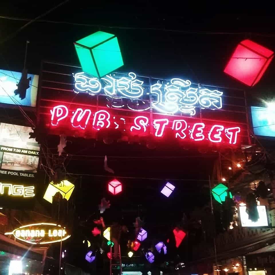 Pub Street in Siem Reap, Cambodia - Things to do in Siem Reap