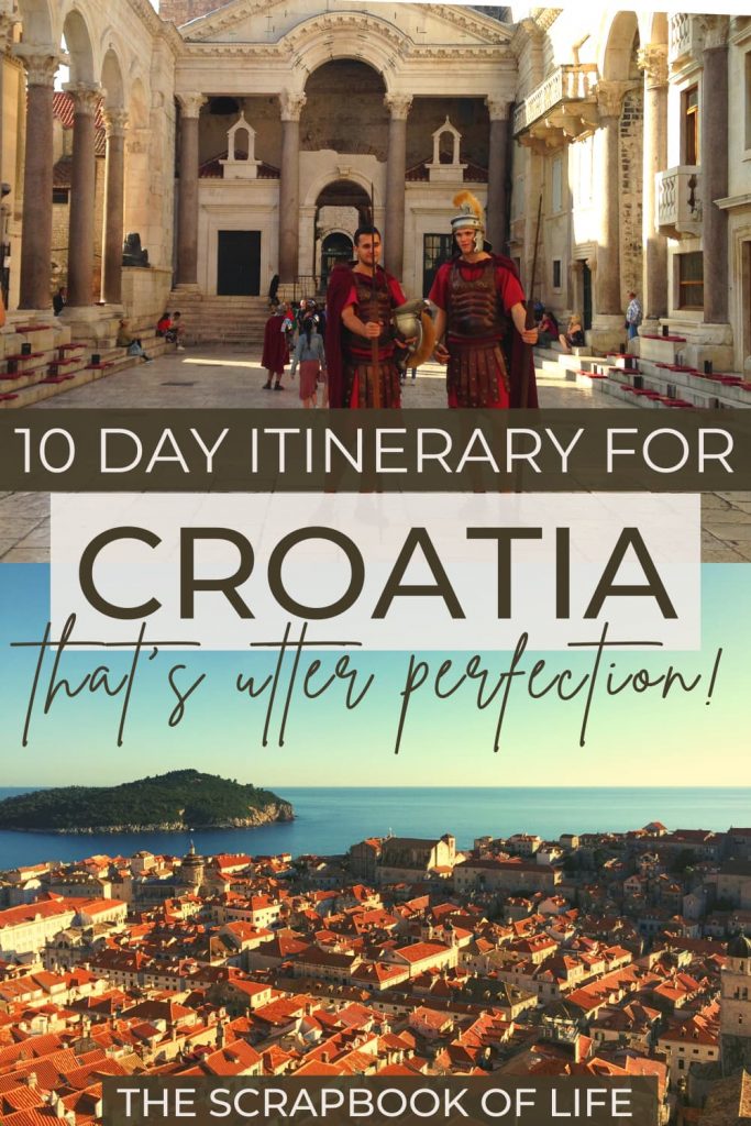 10 day itinerary for Croatia