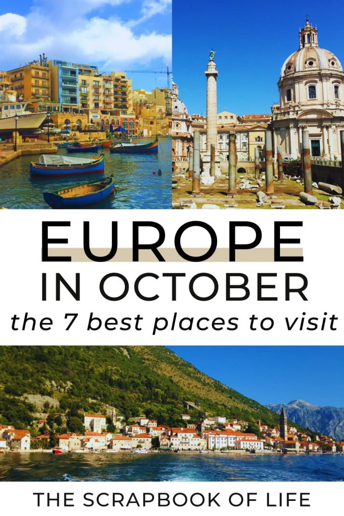 7 Best Places To Visit In Europe In October