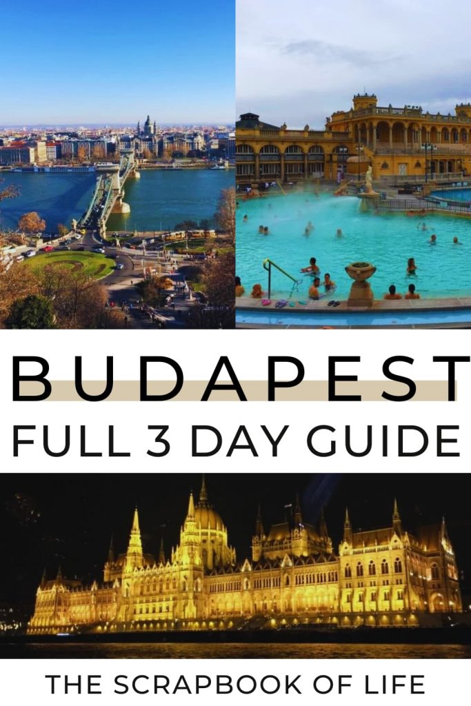 3 days in Budapest