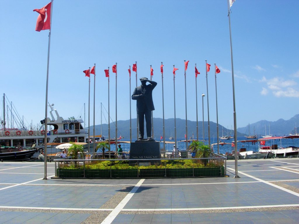 Ataturk Statue - Top 10 Things To Do In Marmaris, Turkey!